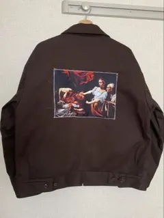 ディーキースDickies中線入りワークジャケットリメイク