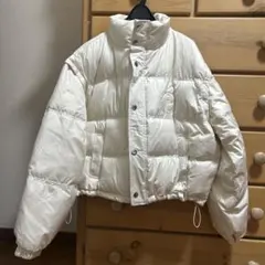 épine ホワイト ダウンジャケット