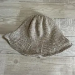 SB Quality Knitwear バケットハット ベージュ　冬用
