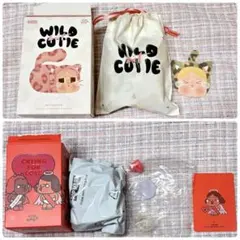 正規popmartcrybaby/WILDCUTIE/CRYINGFORLOVE