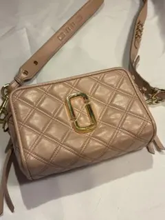 Marc Jacobs ベージュピンクキルティング ショルダーバッグのサムネイル