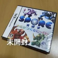スポア キミがつくるヒーロー 未開封 DSソフト