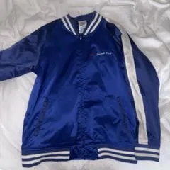 Vision Street Wear ストライプ付きスタジャン Mサイズ