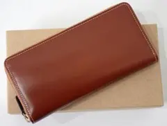 GANZO ガンゾ― ブライドルカジュアル ラウンドファスナー 長財布 6.4万