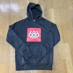 686 ブラックパーカー