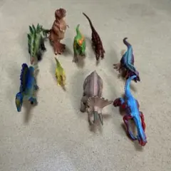 恐竜フィギュアセット9体