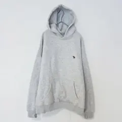 Abercrombie & Fitch 裏起毛パーカー 刺繍 シンプル S