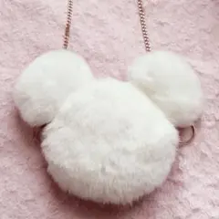 【Disney】ミッキーマウス ファーショルダーバッグ ポシェット