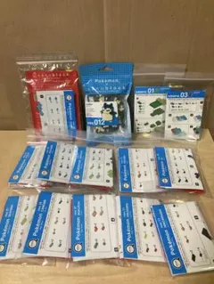 カワダ　ポケモン　ナノブロック　カメックス　フシギダネ　ミニリュウ