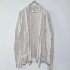 OLD NAVY ショールカラーカーディガン S ベージュ 薄手ニット 羽織り