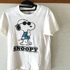 UNIQLO ホワイト スヌーピー Tシャツ S