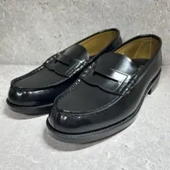 【未使用級】HARUTA コインローファー 6550 ブラック 25.5 EEE