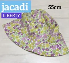 jacadi ジャカディ　リバティ　花柄　帽子　ハット　55cm LIBERTYのサムネイル