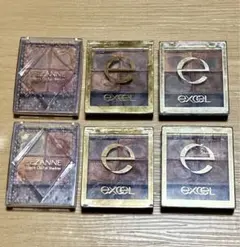 アイシャドウ セザンヌ CEZANNE Excel エクセル 6点セット