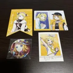 プロセカ　鏡音リン　缶バッジ　エピカ　ウエハース　ぬいぐるみ　アクスタ　セット 2025年最新】鏡音リン缶バッジの人気アイテム - メルカリ