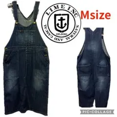 Lime inc. ライムインク デニム サロペット スカート Mサイズ