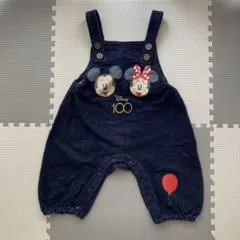 Disney 100周年記念オーバーオール 70cm ディズニー ミッキー