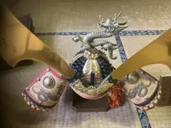 五月人形 ドラゴンモチーフ 龍玉作