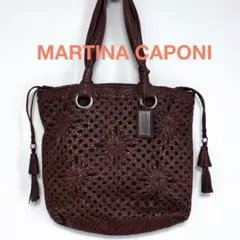 MARTINA CAPONI マルティナ カポーニ レザーバッグ本革トートバック