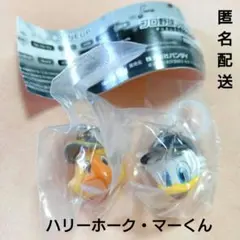 プロ野球マスコット　めじるしアクセサリー　ハリーホーク・マーくん　セット