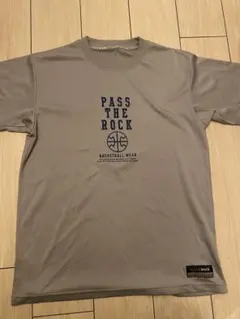 ON THE COURT PASS THE ROCK Tシャツ Lサイズ グレー