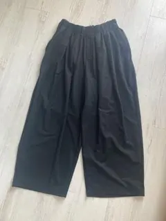 mizuiro ind ワイドカーゴパンツ ブラック 1-260016サイズ2 - メルカリ