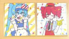 サツキ＆channel メズマライザー 初音ミク 重音テト 色紙 全種 サツキ＆channel メズマライザー 初音ミク 重音テト 色紙 まとめ売り
