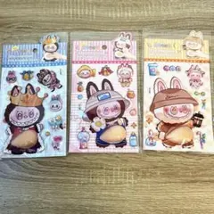 ラブブ　お腹　メタボ　シール　LABUBU