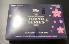 Topps MLB 2025 Tokyo Series 村上隆限定　box 大谷