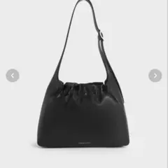 CHARLES ＆KEITH Brigetteブリジットルーシュドホーボーバッグのサムネイル