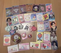 BT21 ステッカー・キーホルダーセット