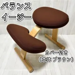 バランスイージー：ブラウン（カバー付き、ネイビー）