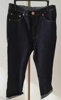 【未使用】デニムパンツ　フェリシモ　リブインコンフォート