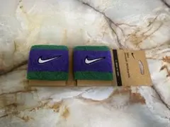 NIKE Swoosh Wristbands 2個組 パープル グリーン