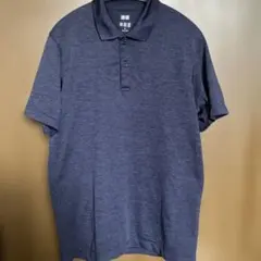 UNIQLO ドライEXポロシャツ ネイビー Mサイズのサムネイル