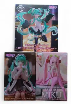 初音ミクプライズフィギュア まとめ売り(新品未開封)