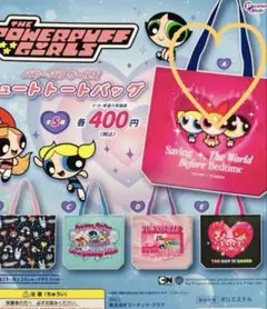 パワーパフガールズ キュートトートバッグA柄