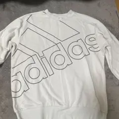 adidas ホワイト トレーナー・スウェット