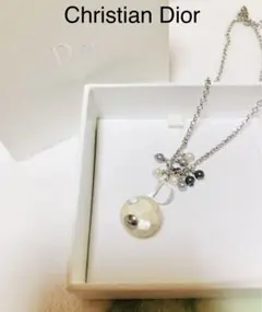 新品未使用【Christian Dior】パール 白蝶貝 ネックレス