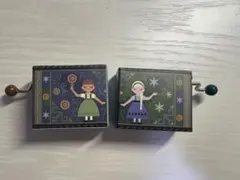ディズニーリゾート　アナと雪の女王　オルゴール2点