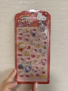 新品・韓国シール　 ハローキティ　サンリオ公式　Tok!Tok! ステッカー