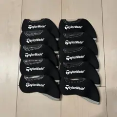 TAYLOR MADE テーラーメード アイアンカバー 黒 ブラック。