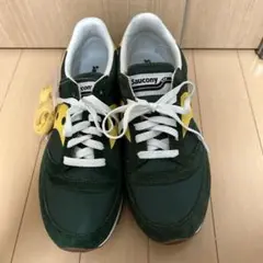Saucony スニーカー 緑/黄色 26.5センチ