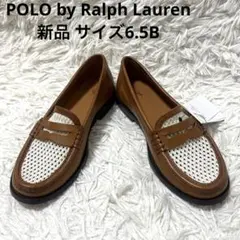 【新品】 POLO by Ralph Laurenメッシュパネルローファー6.5のサムネイル