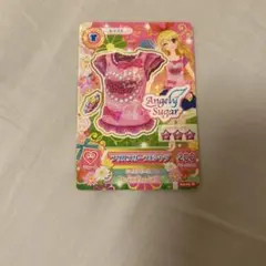 星宮いちご アイカツカード フリルスリーブTシャツ