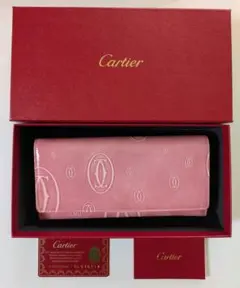 Cartierカルティエ 長財布 ハッピーバースデー L3000951 ピンクのサムネイル