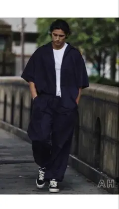 ファミリーマート 長谷川昭雄 ファミマ AHルーズパンツ　L