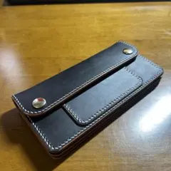 生*ム様 トラッカーウォレット ハンドメイド たつのハンドワックス