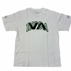 RVCA カレッジロゴ Tシャツ ホワイト M