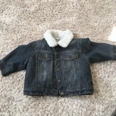 babyGAP デニムジャケット Gジャン　ボア